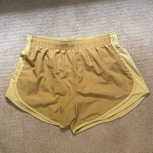 Yellow Nike Shorts